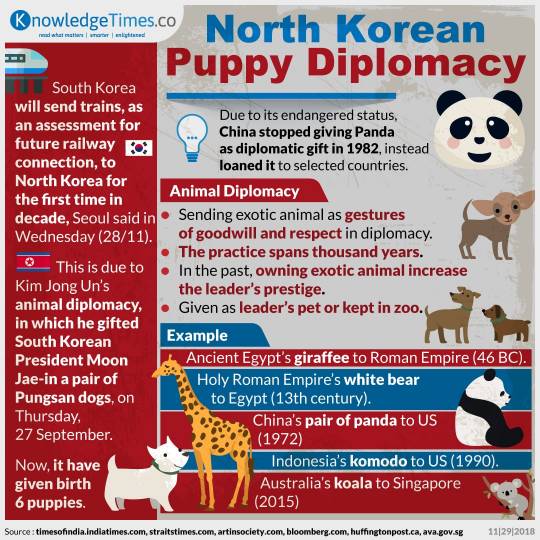 North Korean Puppy Diplomacy