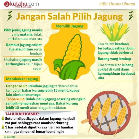 Jangan Salah Pilih Jagung