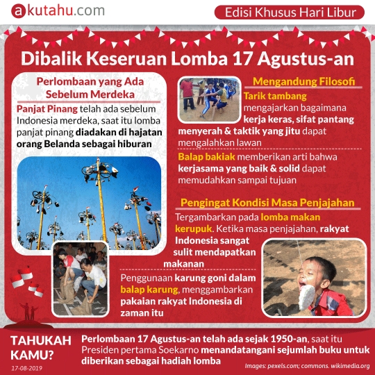 Dibalik Keseruan Lomba 17 Agutus-an