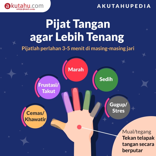 Pijat Tangan Agar Lebih Tenang
