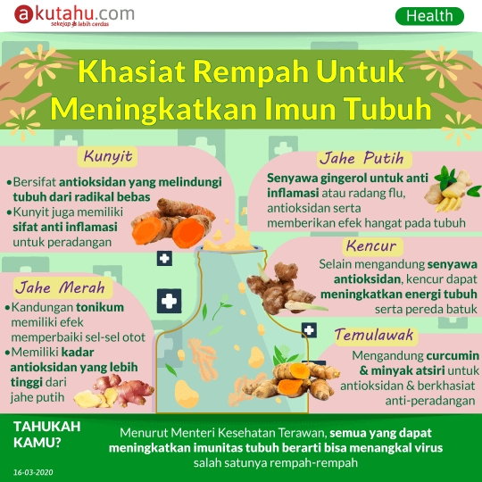 Khasiat Rempah untuk Meningkatkan Imun Tubuh