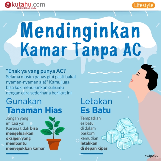 Mendinginkan Kamar Tanpa AC