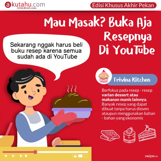 Mau Masak? Buka Aja Resepnya Di YouTube