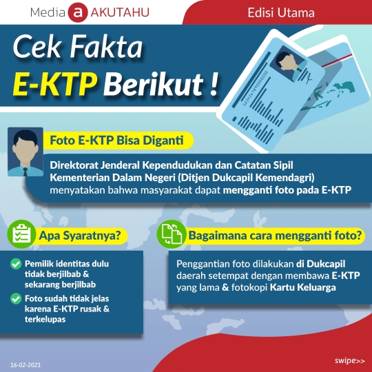 Cek Fakta E-KTP Berikut!