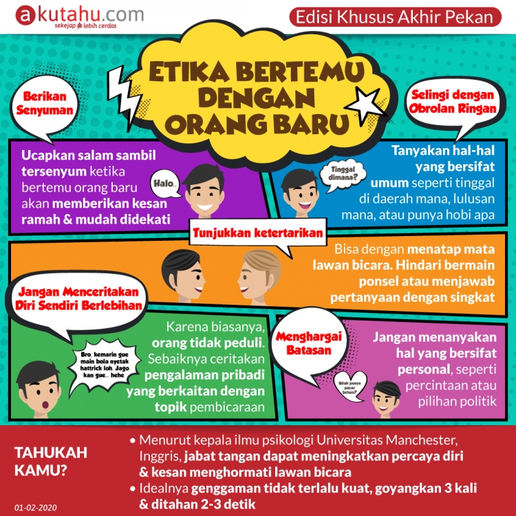 Etika Bertemu Dengan Orang Baru