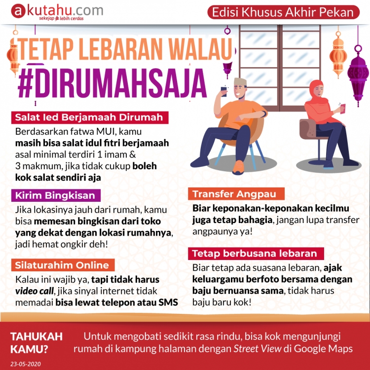 Tetap Lebaran Walau #dirumahsaja
