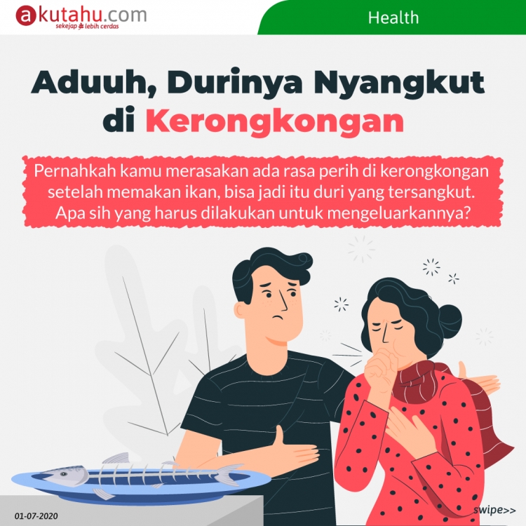 Aduuh, Durinya Nyangkut di Kerongkongan