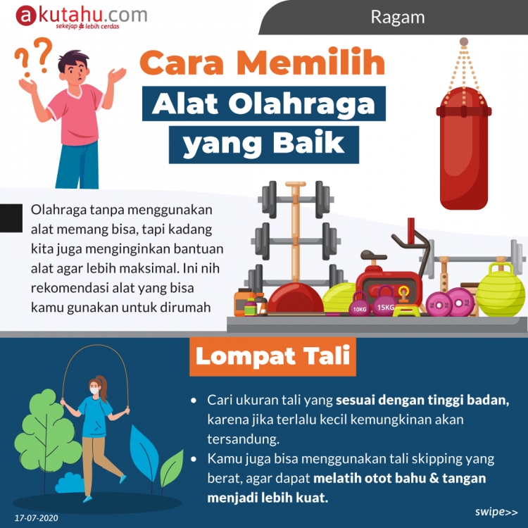 Cara memilih Alat Olahraga yang Baik