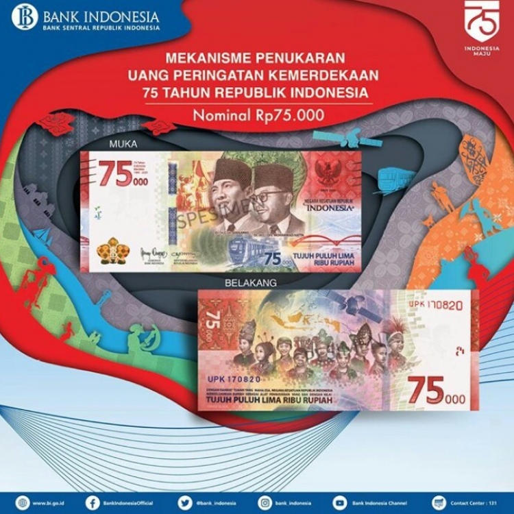 Cara Mudah Dapatkan Uang Rp 75 Ribu Edisi Khusus HUT RI