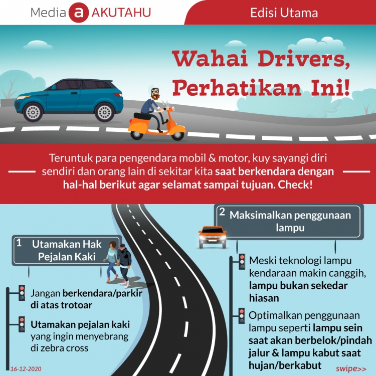 Wahai Drivers, Perhatikan Ini!