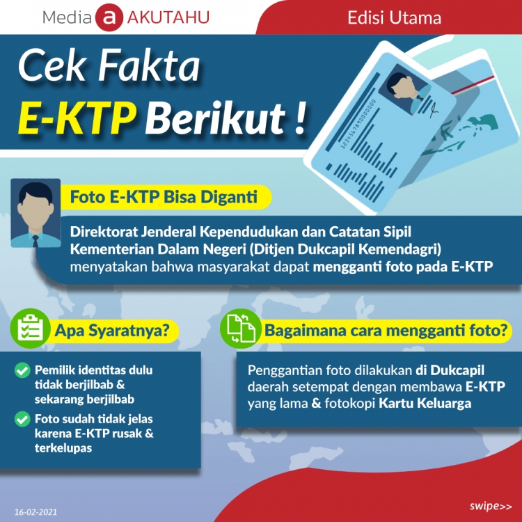 Cek Fakta E-KTP Berikut!