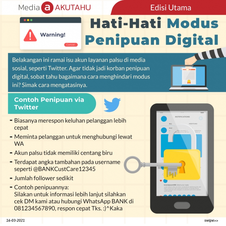 Hati-Hati Modus Penipuan Digital