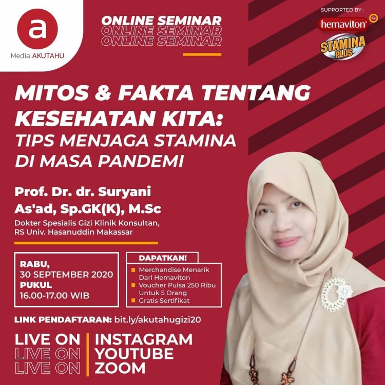 Tips Menjaga Stamina di Masa Pandemi