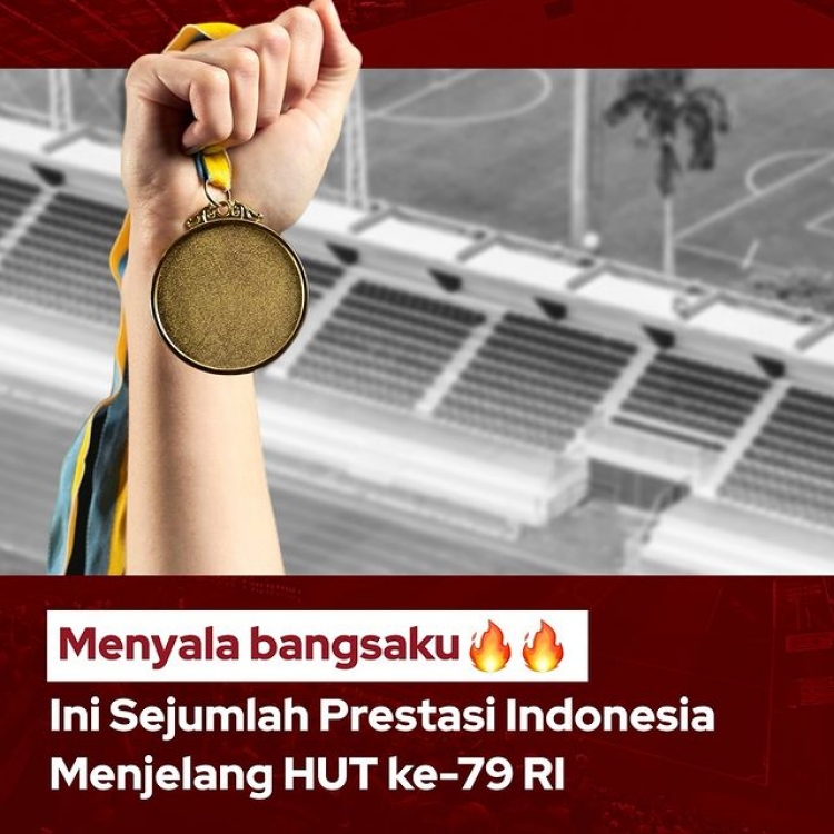 Ini Sejumlah Prestasi Indonesia Menjelang HUT ke-79 RI