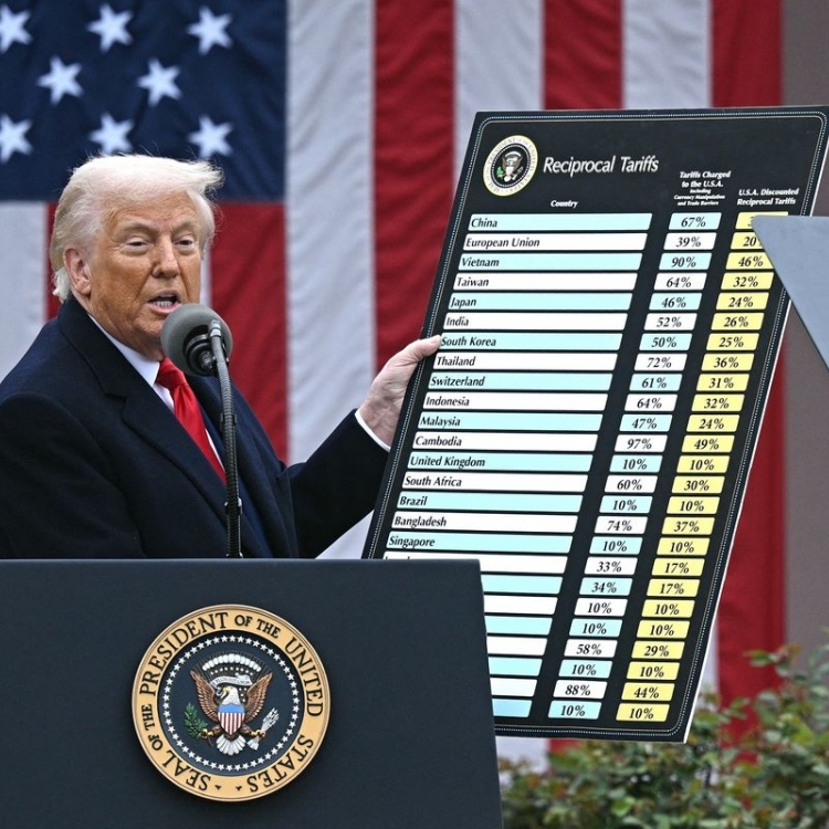 Resmi! Trump Tetapkan Tarif Impor 32% untuk Indonesia