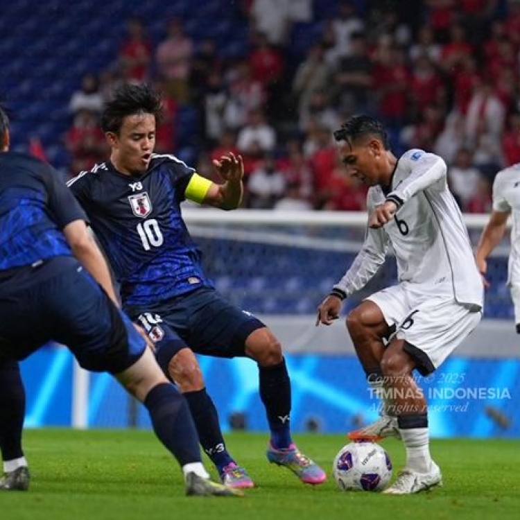 Timnas Indonesia Kalah 0-6 dari Jepang