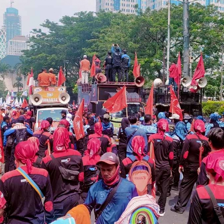 10 Ribu Buruh Akan Demo Besar di Jakarta pada Hari Kamis 28 Agustus 2025, Ini Tuntutannya