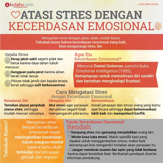 Atasi Stres Dengan Kecerdasan Emosional