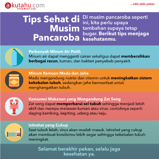 Tips Sehat di Musim Pancaroba