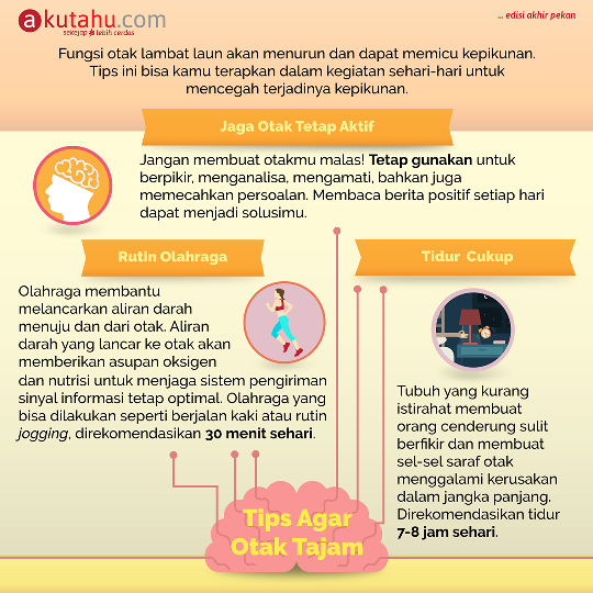 Jaga Otak Tetap Aktif