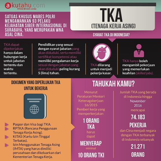 TKA (Tenaga Kerja Asing)