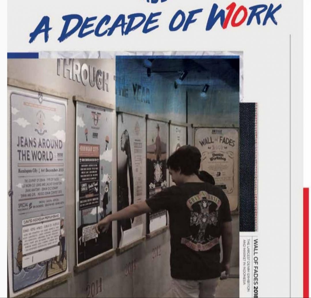 Satu Dekade Wall of Fades untuk Pecinta Jeans di Indonesia