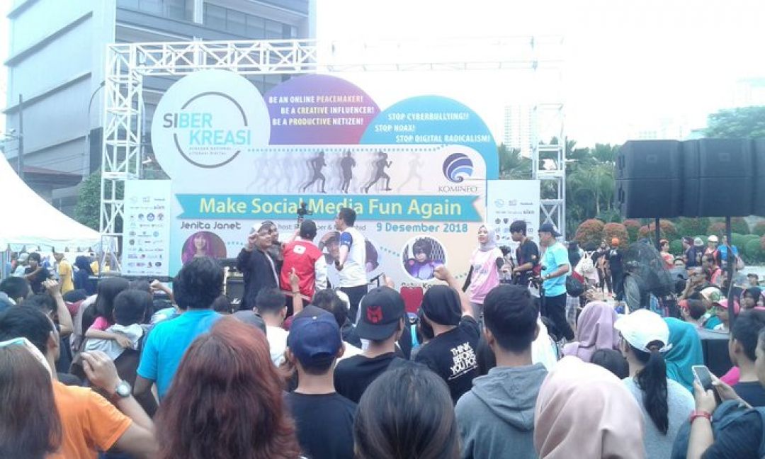 Car Free Day Sambil Lawan Hoaks Disambut Meriah Masyarakat