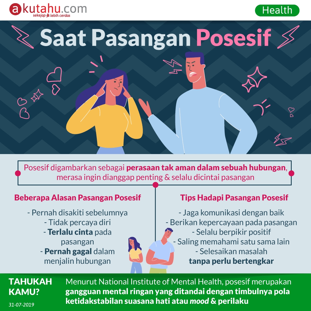 Saat Pasangan Posesif