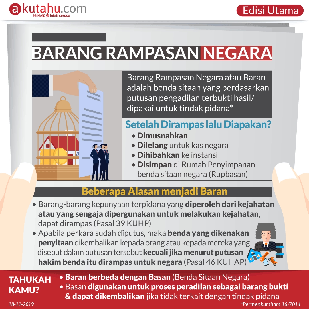 Barang Rampasan Negara