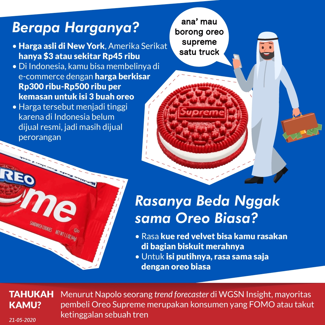 Beli Oreo Supreme, Worth it Nggak nih?