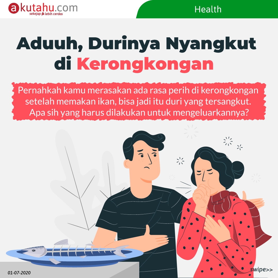Aduuh, Durinya Nyangkut di Kerongkongan