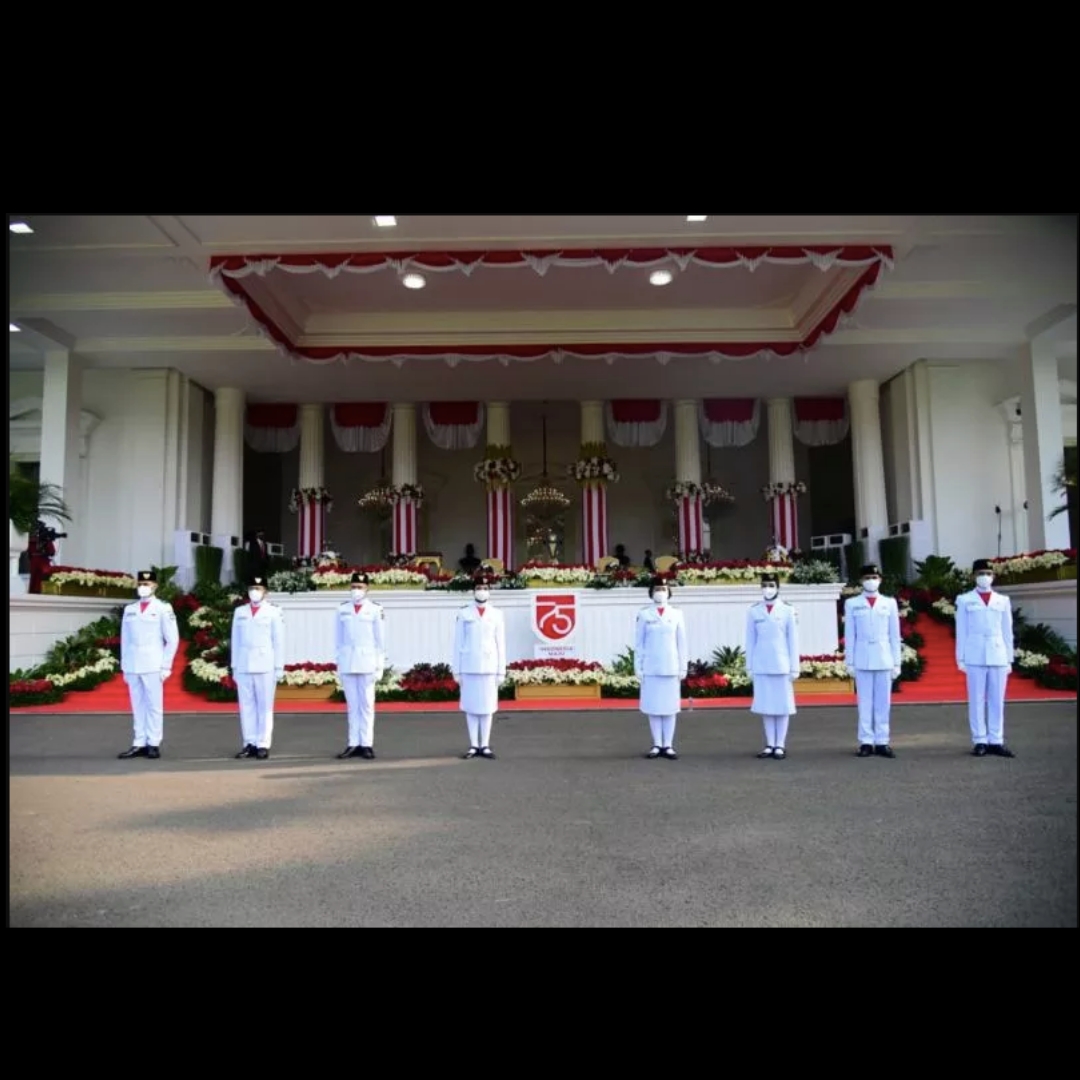 Upacara 17 Agustus Digelar Virtual, Ini 8 Paskibraka yang Bertugas