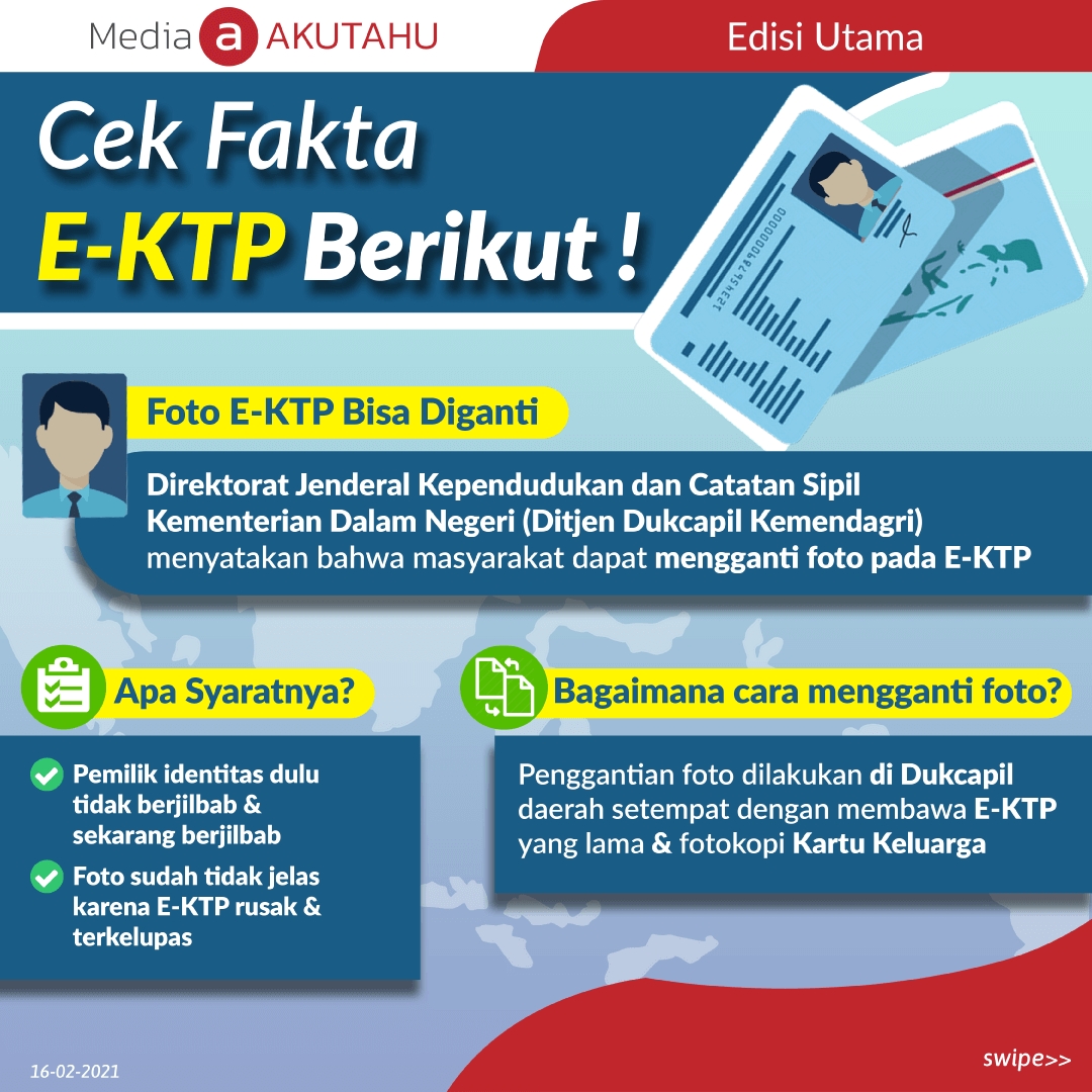 Cek Fakta E-KTP Berikut!