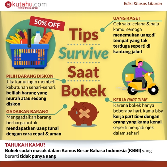 Tips Surivive saat Bokek
